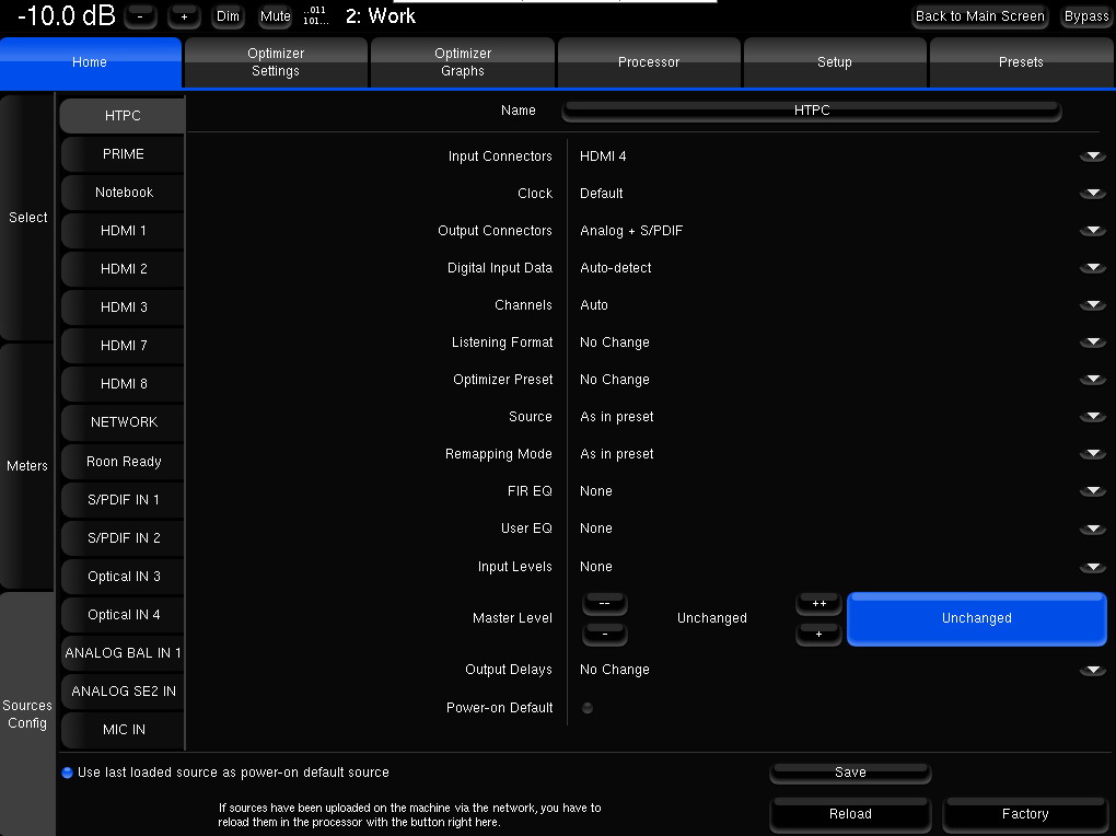 Trinnov_Settings_Home